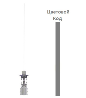 Игла спинномозговая Пенкан со стилетом напр. игла 27G - 88 мм купить оптом в Москве