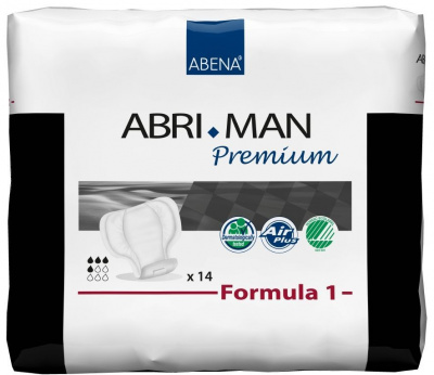 Мужские урологические прокладки Abri-Man Formula 1, 450 мл купить оптом в Москве
