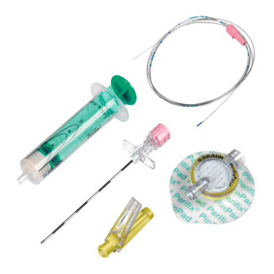 Набор для эпидуральной анестезии Перификс 420 18G/20G, фильтр, ПинПэд, шприцы, иглы  купить оптом в Москве