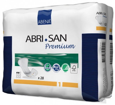 Урологические прокладки Abri-San Premium 1, 200 мл купить оптом в Москве
