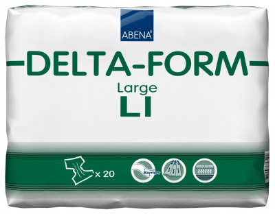 Delta-Form Подгузники для взрослых L1 купить оптом в Москве
